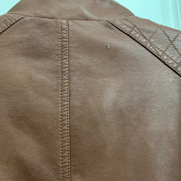 *2x HP* Alfani Faux Leather Moto Jacket SP - Picture 10 of 11